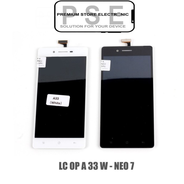 LCD Oppo A33W / LCD Neo 7 Fullset Touchscreen - Kompatibel Oppo