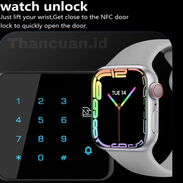 Paling Dicari SMARTWATCH WS28 Max baru 2022 jam tangan pintar Seri 7 1.9 inci dial DIY pria wanita p