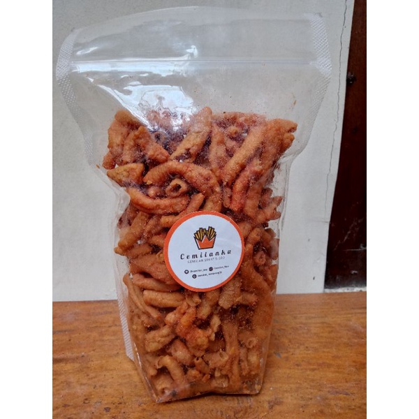 

Keripik Usus Pedas