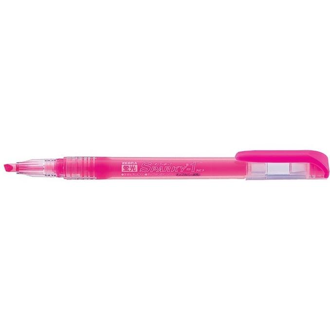 

KKV Zebra Sparky Bolpen Pulpen Highlighter Stabillo Warna - Pink