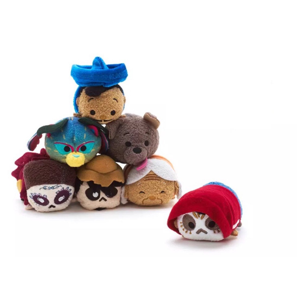 Disney TSUM TSUM Coco Mama Hector Pepita Imelda Ernesto Mainan Mini Boneka Mewah