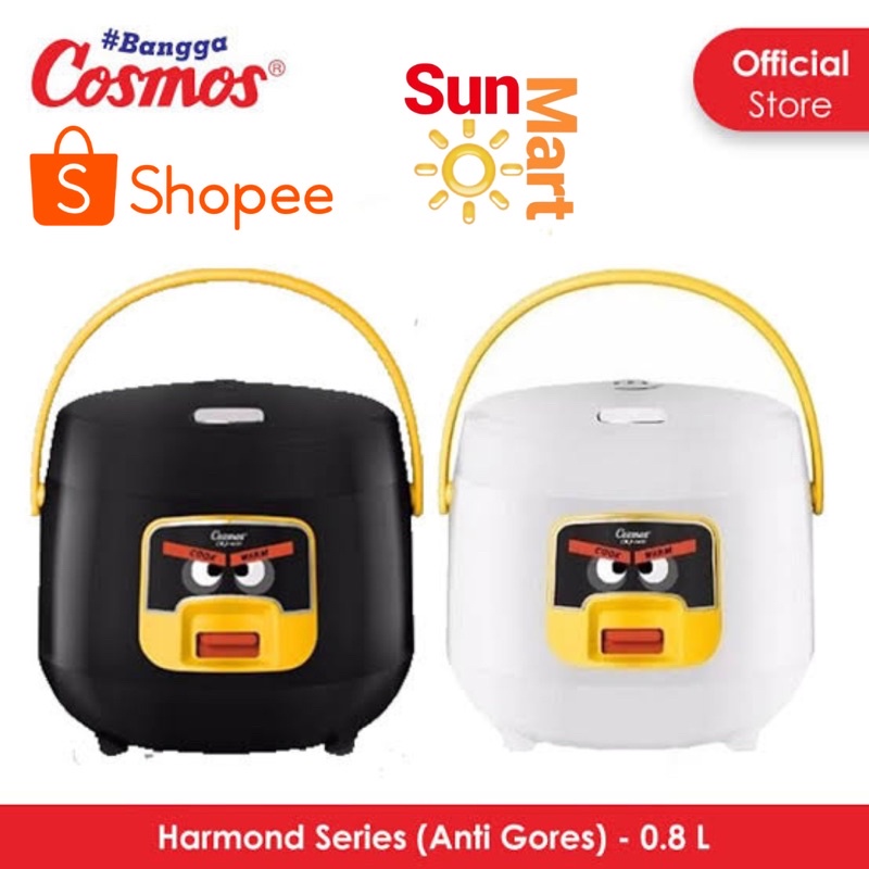 Magic Com Cosmos 0.8L 3in1 CRJ 6601 Harmond (Anti Gores) Rice Cooker Cosmos 0.8L