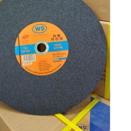 WD Mata Gerinda Potong Besi 14 inch Batu Potong Besi Aluminium Cutting