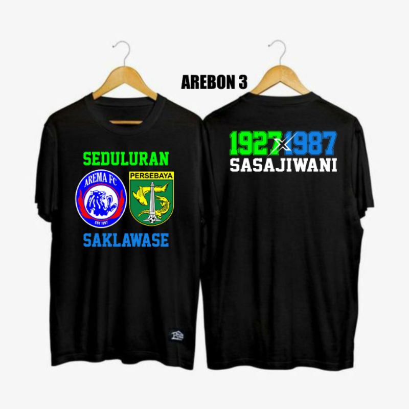 KAOS AREMA BONEK DAMAI SEDULURAN