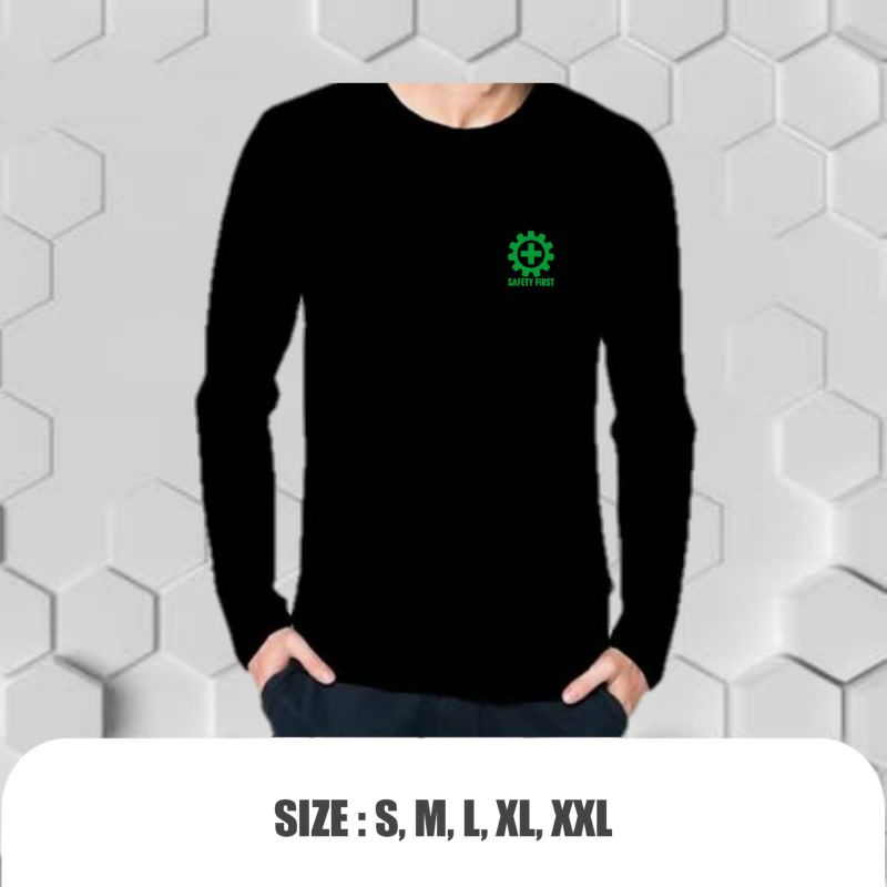 KAOS LENGAN PANJANG  LOGO DIDADA SAFETY FIRST