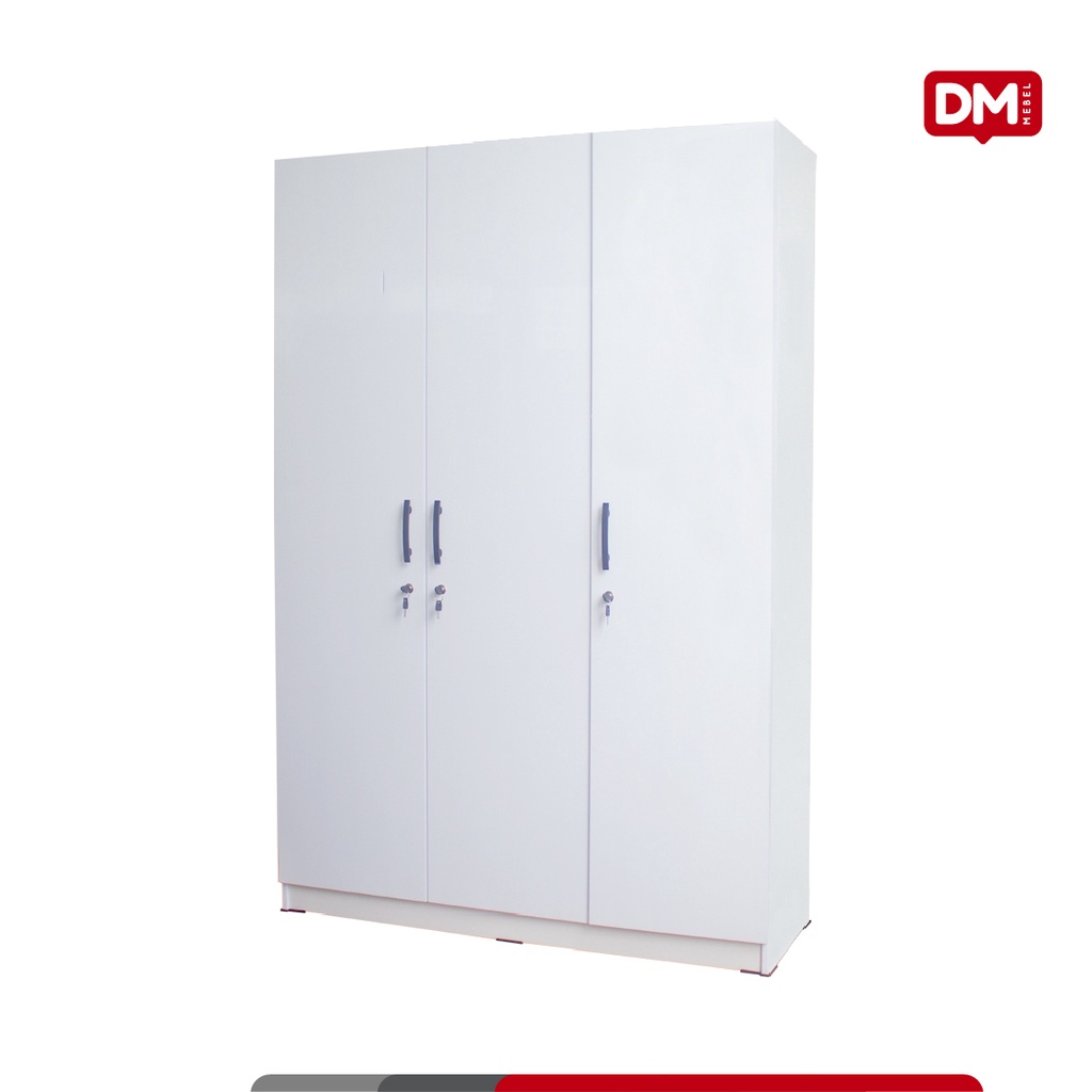 Lemari UPVC Pintu 3 Edelweiss - DM Mebel