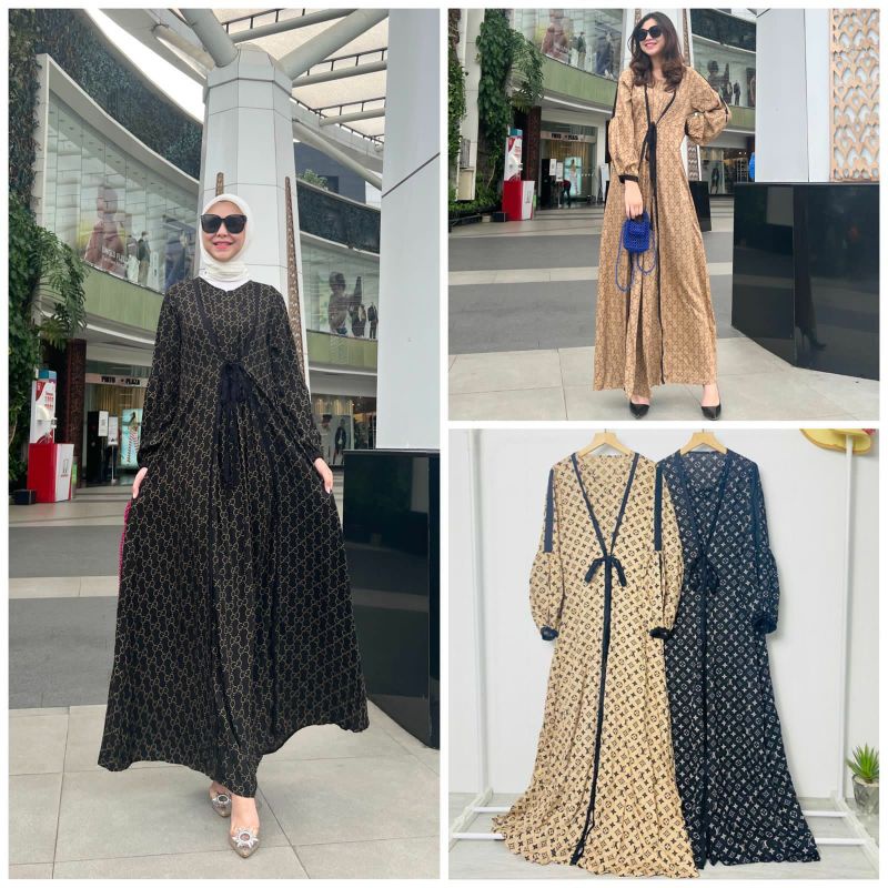 GAMIS KEKINIAN LENGAN BALON