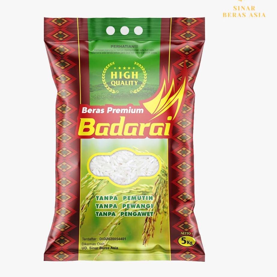 

10.10 FLASH SALE Beras Badarai Premium 5 Kg buruan