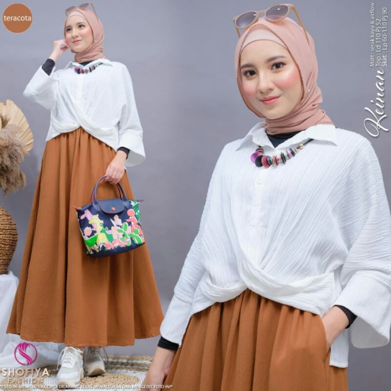 KEINAN,SYAZA,MONA, SHANUM Maxi Dress Ori by Shofiya