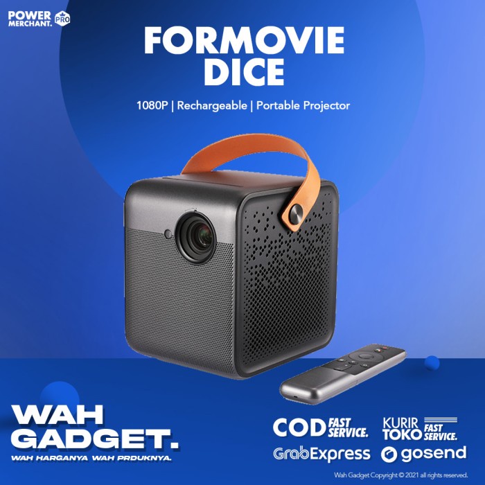

Limited Formovie Dice Mini Projector 1080P 700 Ansi Lumens Dolby Android Tv