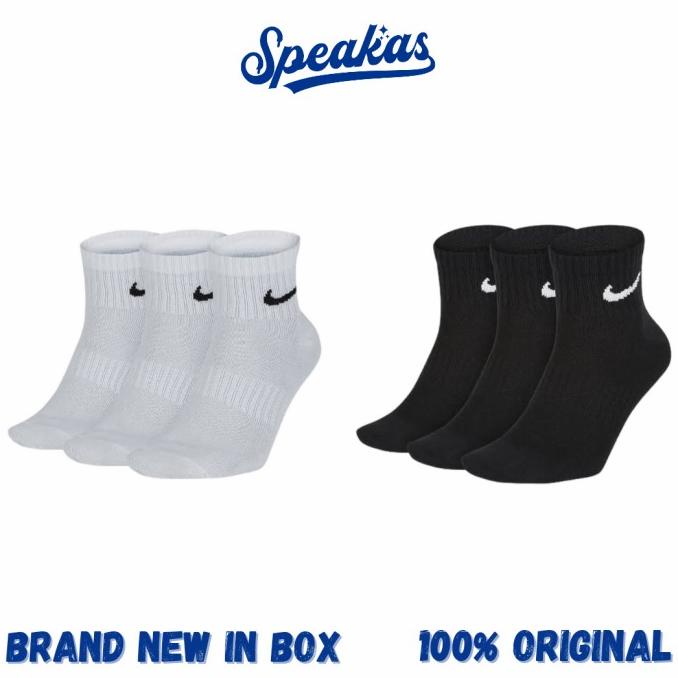 Nike Everyday Lightweight Ankle Socks ( Kaos Kaki Nike ) Original BNIP