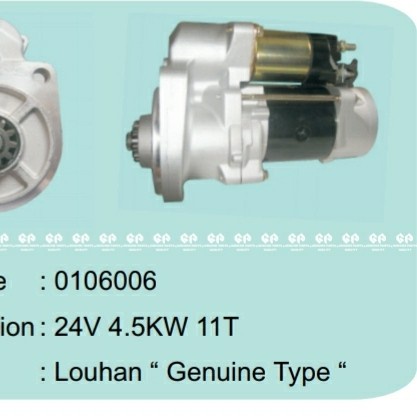 Starter Stater Hino 300 Hino Lohan Louhan 260Ti 11T 24V