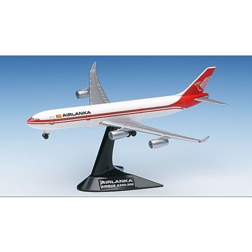 Herpa Wings 504584 1:500 AIRBUS A340-300 AIR LANKA W/STAND