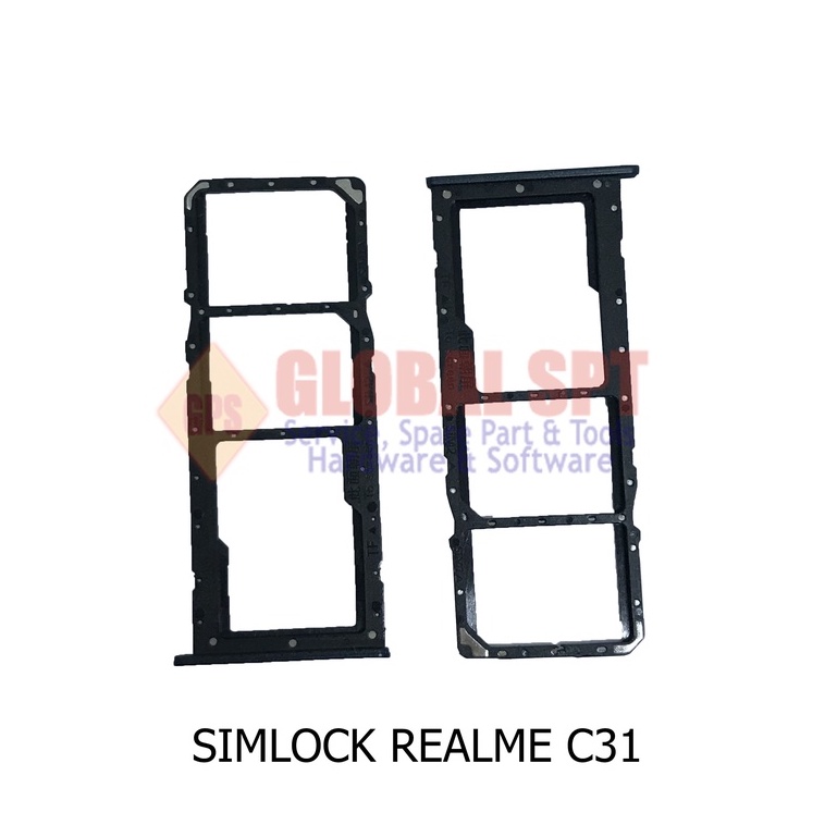 SIMLOCK REALME C31 / TEMPAT KARTU / DUDUKAN SIMCARD