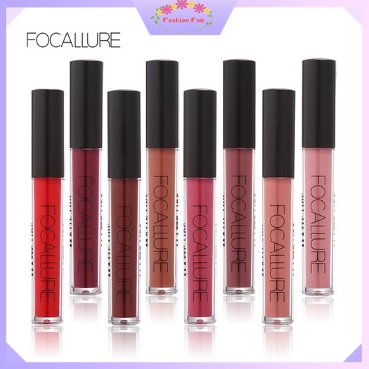 Fashion Fair - FOCALLURE Liquid Lipstik Matte Tahan Lama Lipstick [BPOM] - 20 Colors