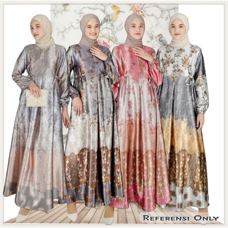 Gamis Maxmara Tasyi M/L/XL/XXL/JUMBO Gamis Kondangan Muslim Premium