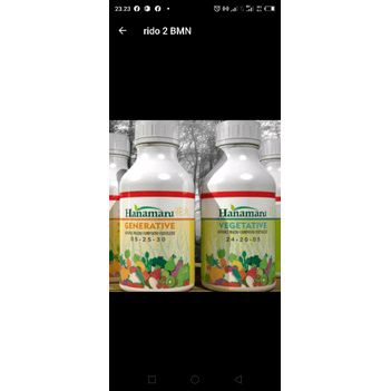 Pupuk New  HANAMARU vegetatif dan generatif