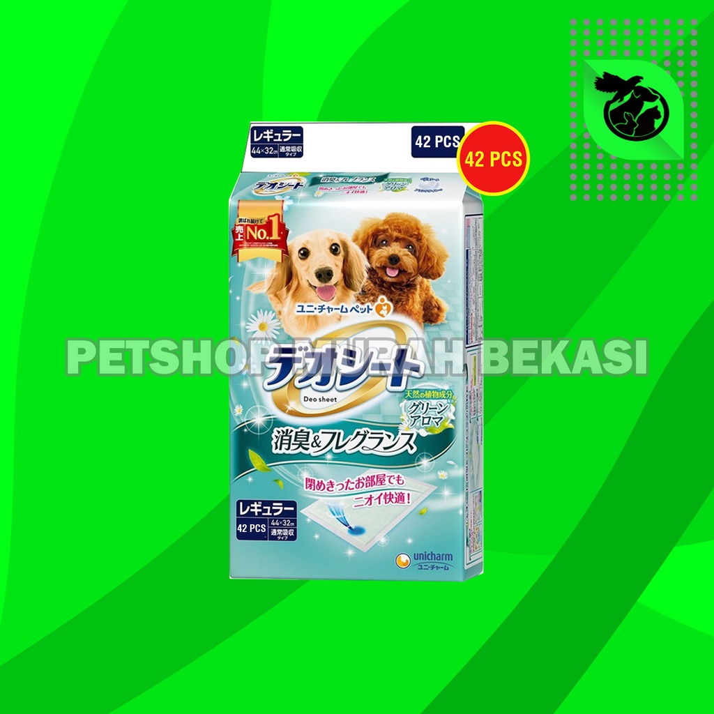 Deo-sheet Alas Pipis Poop anjing Perlak Hewan 42 pcs