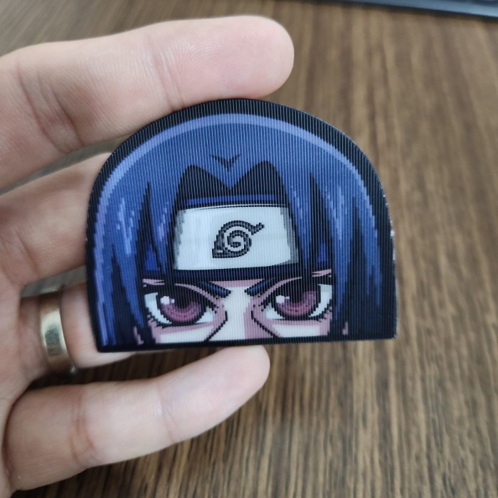 

STIKER 3D MOTION LENTICULAR ANIME - DK0229 - Naruto - Itachi