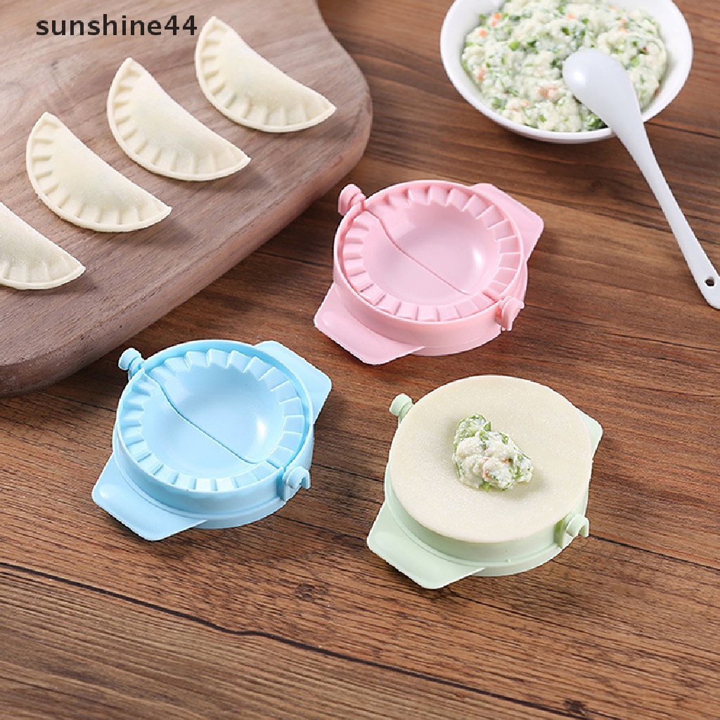 Sunshine 3PCS Cetakan Pangsit Cina DIY Bahan Plastik