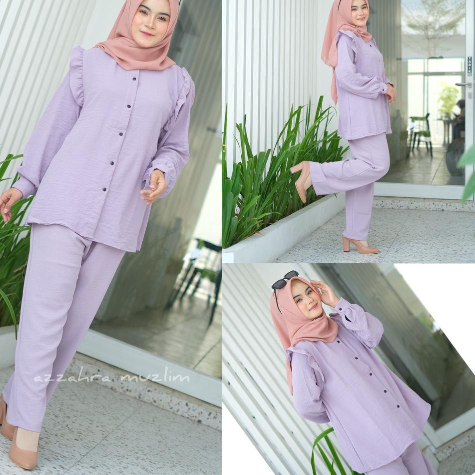 Deal Now--Slimpi Set - SetCel Crinkle Airflow LD110 Kancing Aktif / One Set Crinkle / R.6 - 326-6591