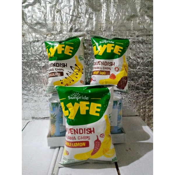 

Sunpride Lyfe Pisang bbq chillilemon cokelat harga perdus ya
