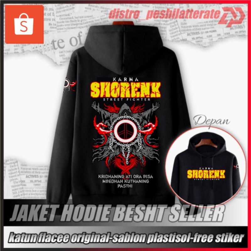 JAKET HODIE KARMA SHORENK STREET (BISA COD) SH1