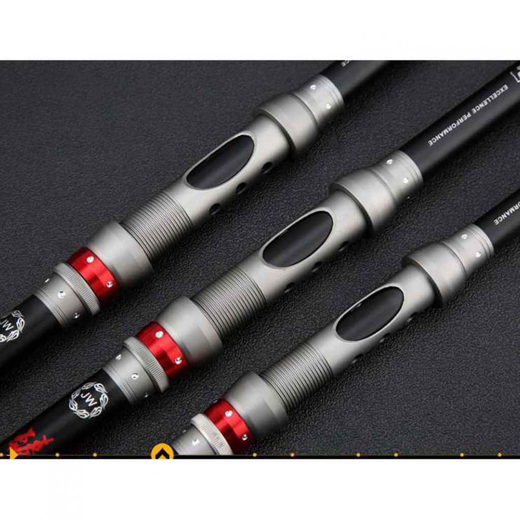 JW Joran Pancing Spinning Rod Portable Carbon Fiber Telescopic