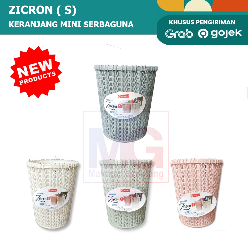 Jual Keranjang Anyaman Plastik Serbaguna Keranjang Zicron S