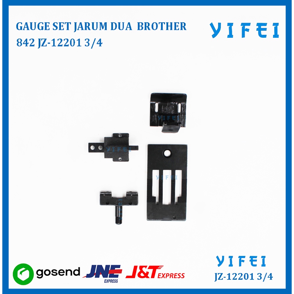 GAUGE SET JARUM DUA BROTHER 842 YIFEI-12201 3/4