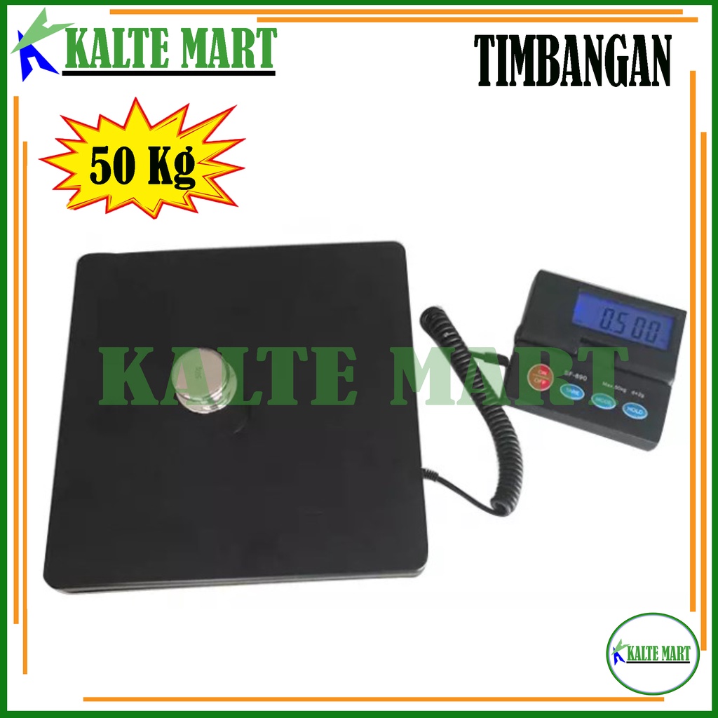 Timbangan Digital 50kg 1gram Timbangan Laundry Timbangan Buah dan Sayuran Timbangan Counter Timbangan Barang Paket