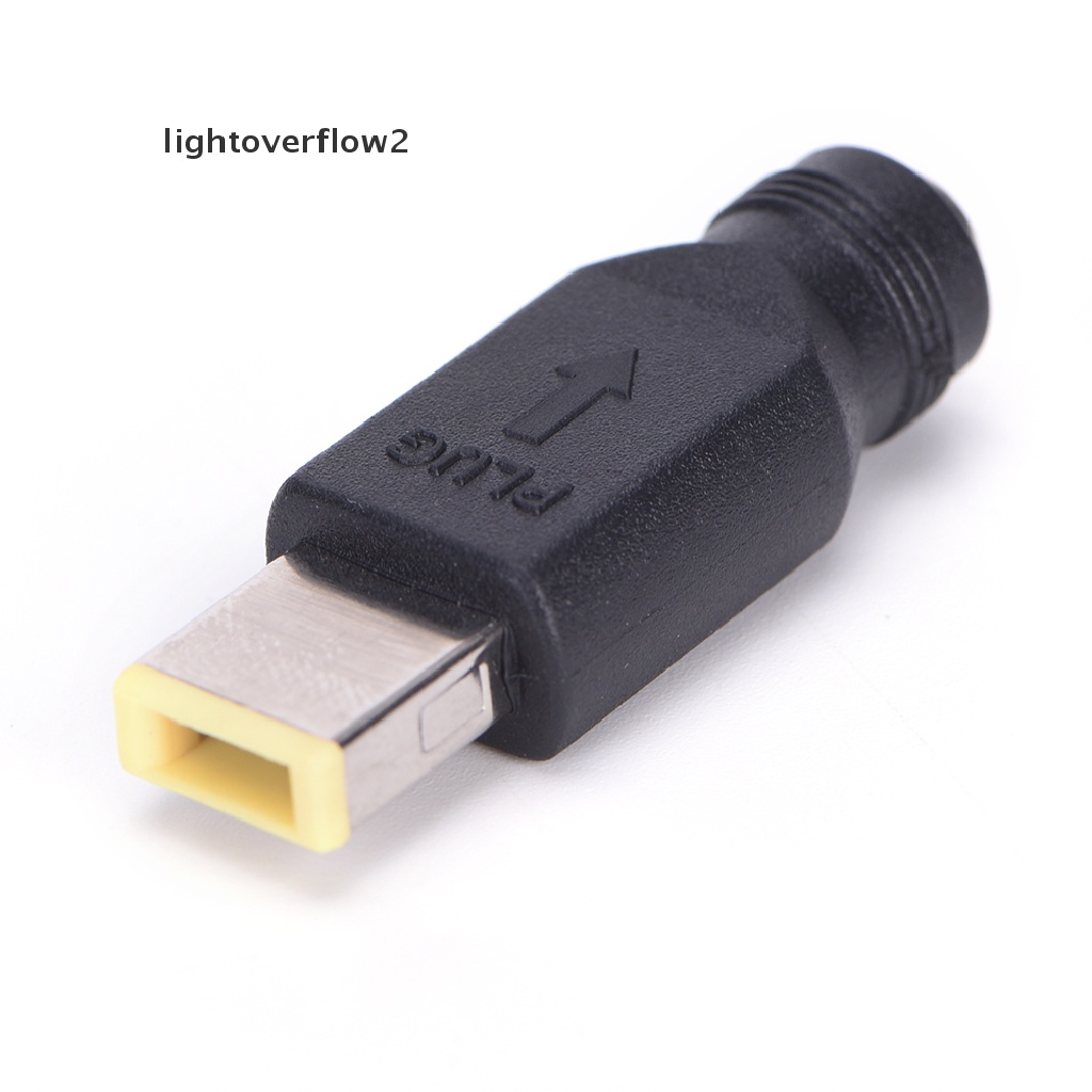 (lightoverflow2) Kabel Adapter Konverter Power Plug Female Untuk IBM Lenovo ThinkPad PC (ID)