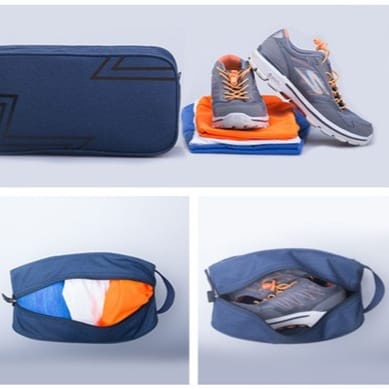 Mega_1688 Organizer Tas Sepatu Sport Denim MG617