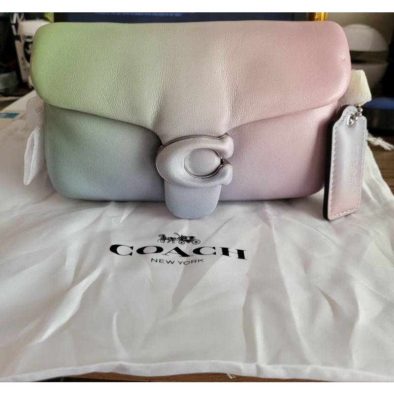 Prelove Authentic Coach Tabby Pillow gradasi 18