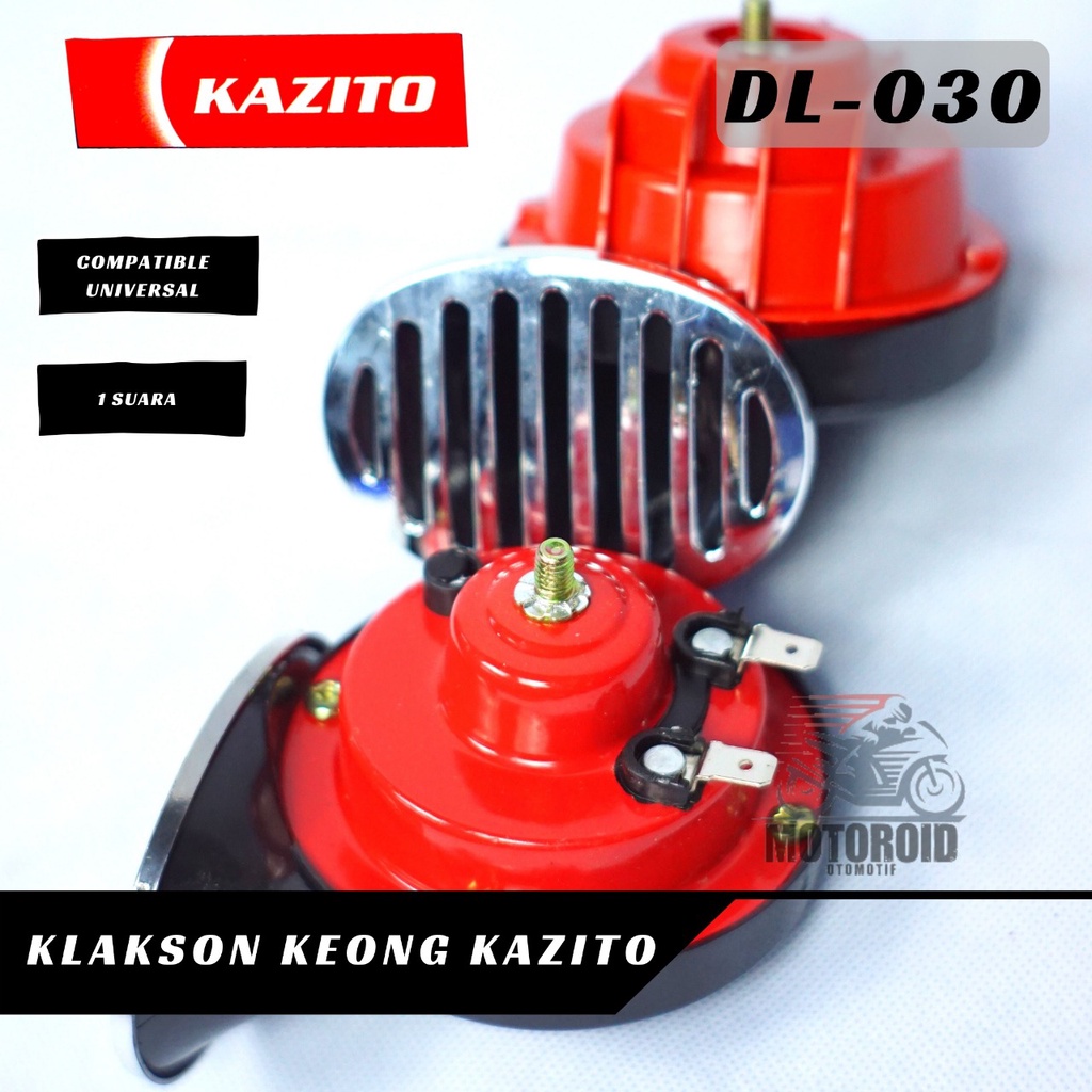 KLAKSON TWINS STONE KAZITO 030 WATERPROF 12V BASS KLAKSON KEONG DOUBLE KAZITO UNIVERSAL