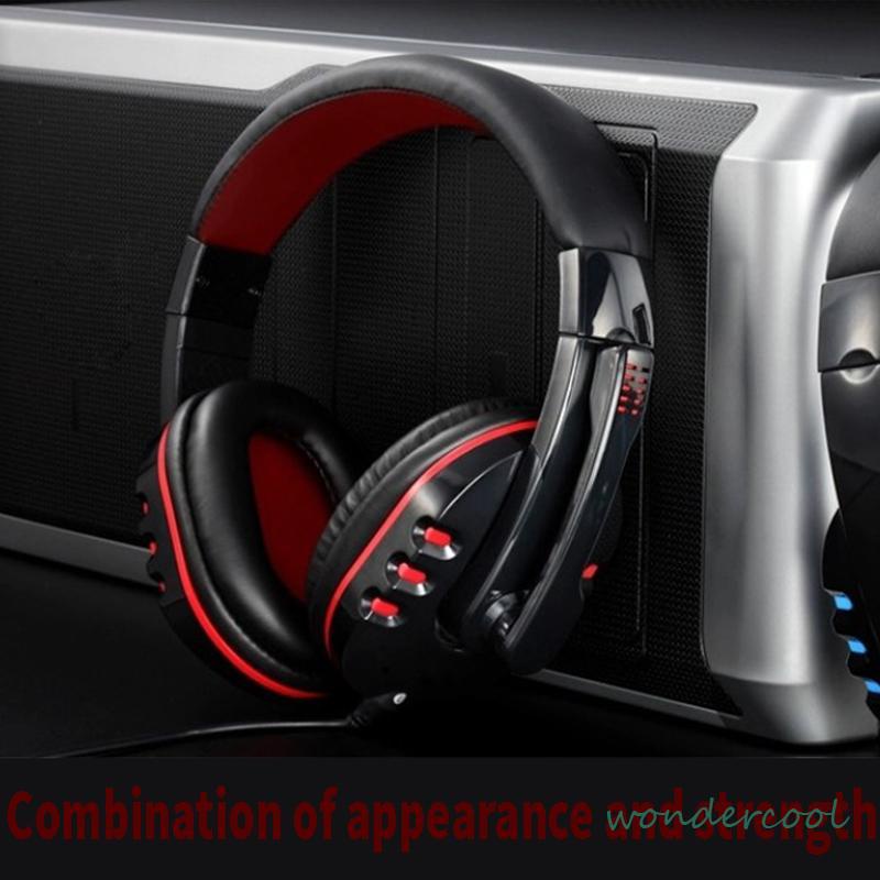 Headset gaming dengan mikrofon berkabel untuk kualitas suara yang lebih nyaman-Won