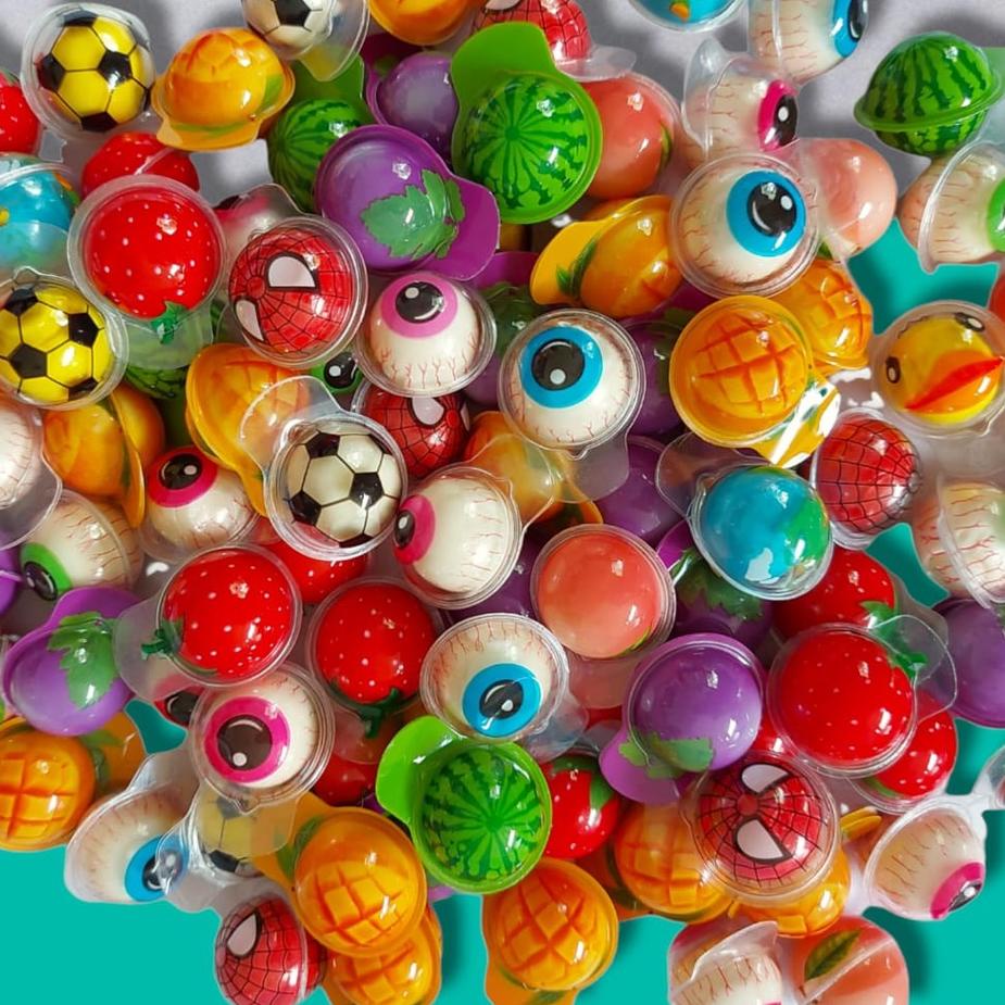 

Codes9S3e--Gummy Jelly Korea - Trolli Planet Bubble Gum / Permen Trolli Bola Mata Soccer Botol Susu Dot Halal