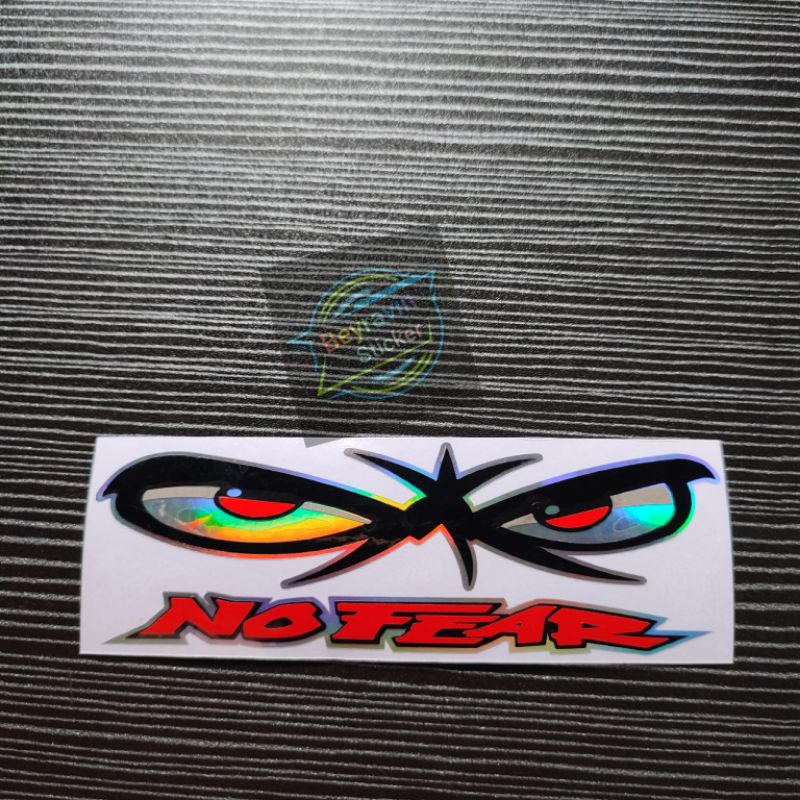 STICKER NO FEAR CUTTING