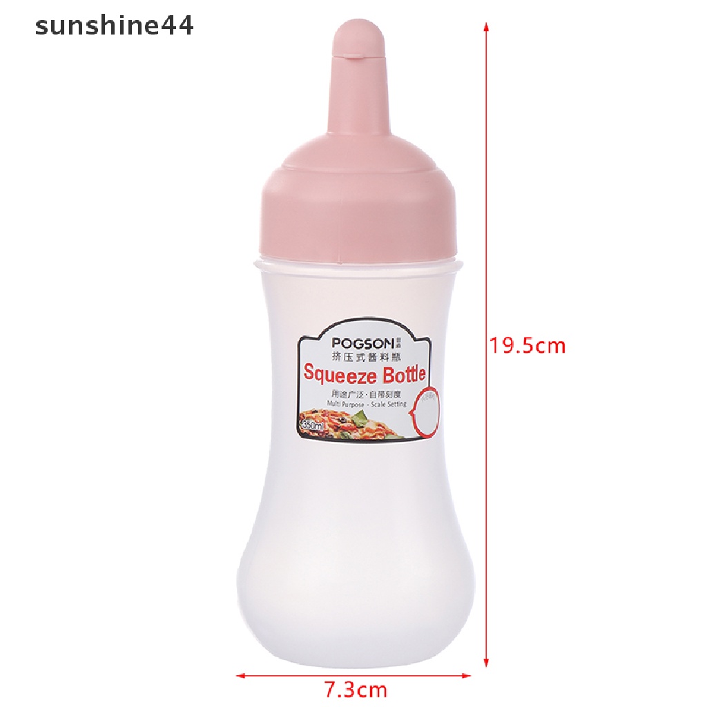 Sunshine Botol Remas 1 / 5 Lubang Untuk Saus Tomat / Madu