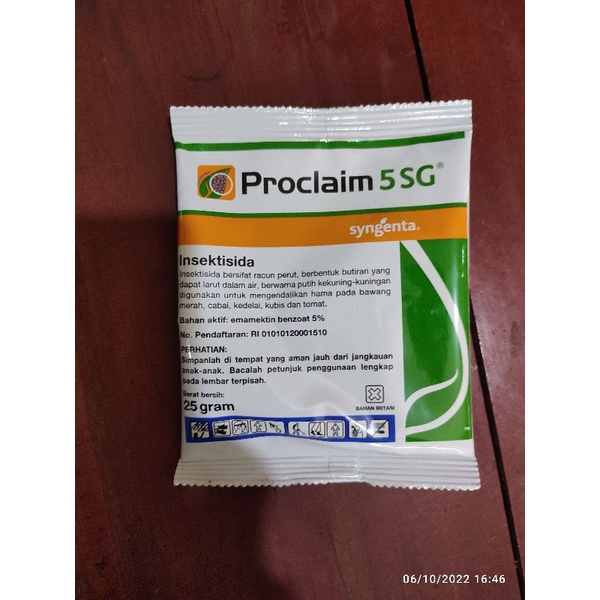 PROCLAIM 5SG 25GR
