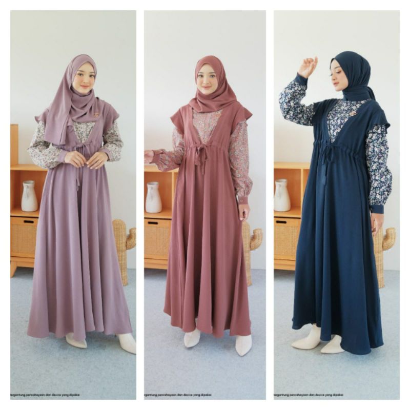 KATYA DRESS by FAUZ HIJAB ORIGINAL