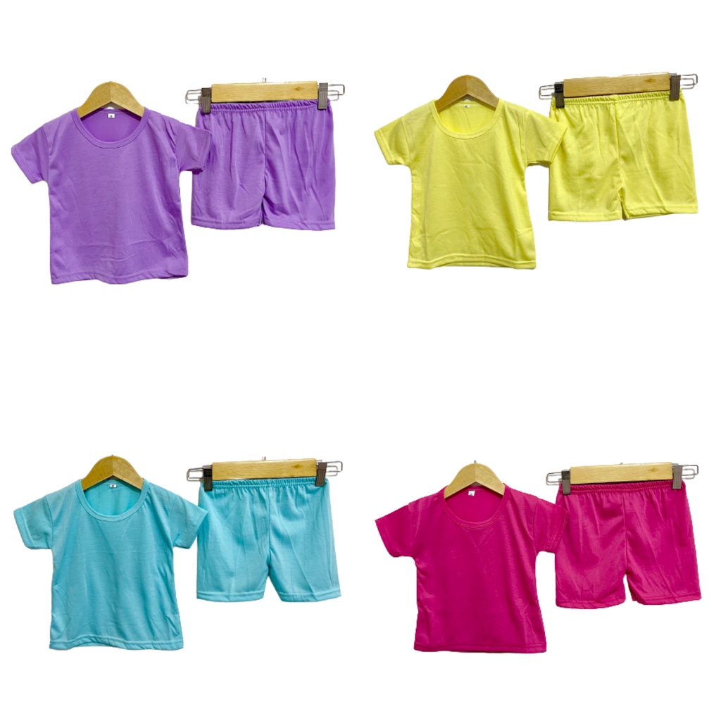 V&amp;Z KIDS - setelan anak perempuan polos/setelan baju anak polos/ setelan santai/setelan murah/setelan anak cewek