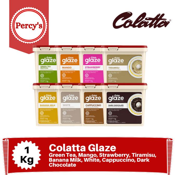 

[COD] Colatta Glaze 1 Kg (Dark, Strawberry, White, Mango, dll) [COD]