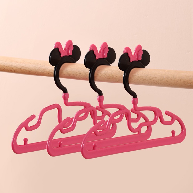 NEW!! Hanger Setelan Anak | Gantungan Baju Anak Motif Miky &amp; HK | Hanger Baby Display Anak 291