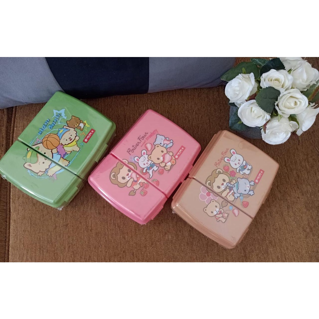 TEMPAT BEKAL SEKAT SATU LION STAR / TEMPAT MAKAN ANAK SEKAT LION STAR / TEMPAT BEKAL SEKOLAH / TEPAK