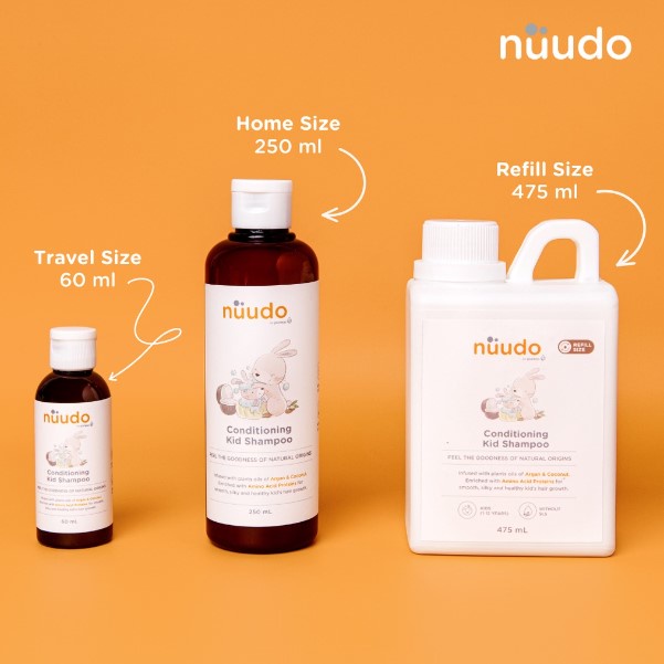 Nuudo by Pureco Conditioning Kids Shampoo 250 ml