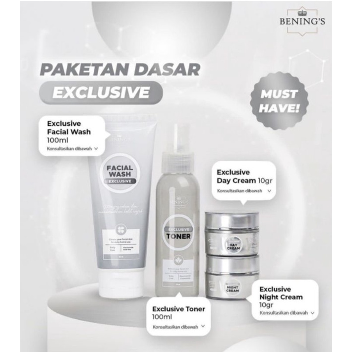 BeningSkincarePaketExclusive