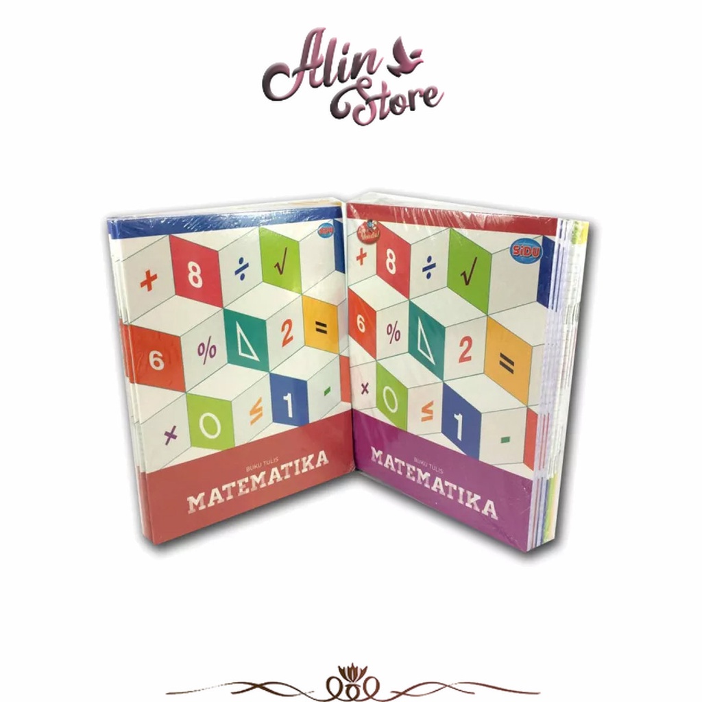 

Buku Tulis Kotak Kecil 38 Lembar (10 Pcs) Sidu