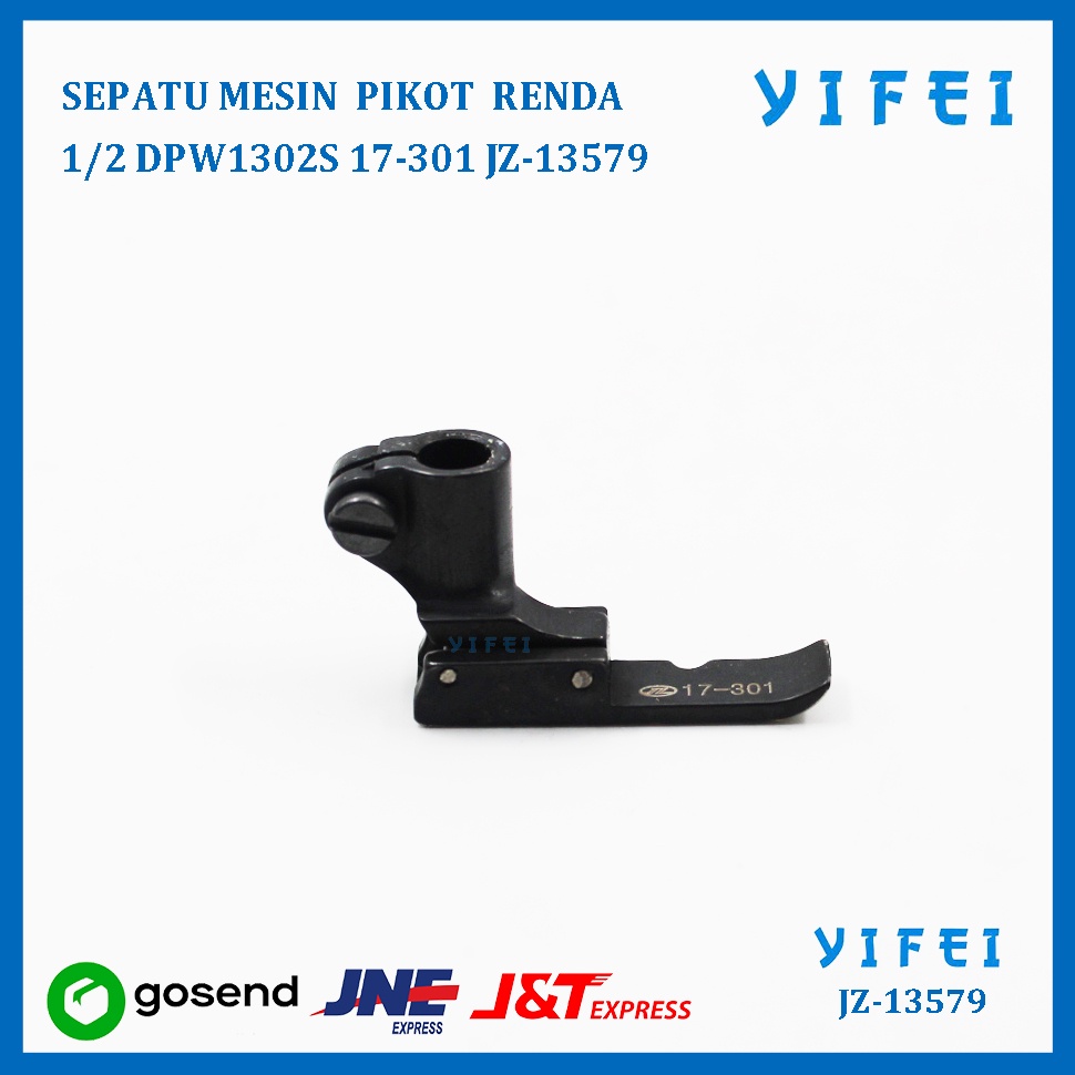 SEPATU SEBELAH MESIN PIKOT RENDA 1/2 DPW1302S 17-301 YIFEI-13579