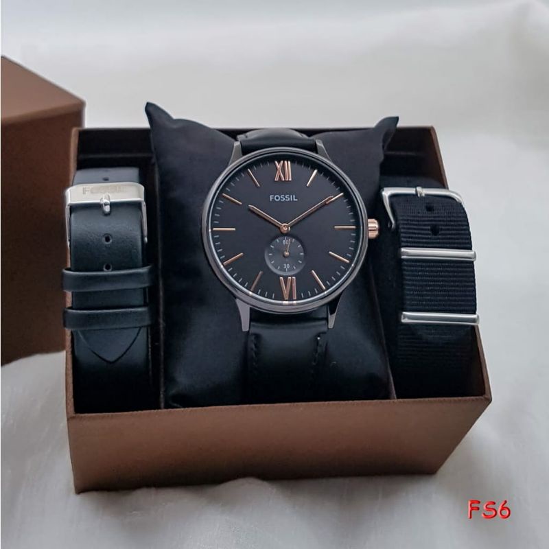 Jam Tangan F0ssl Rubber Kanvas Terlaris Fashion Bisa COD